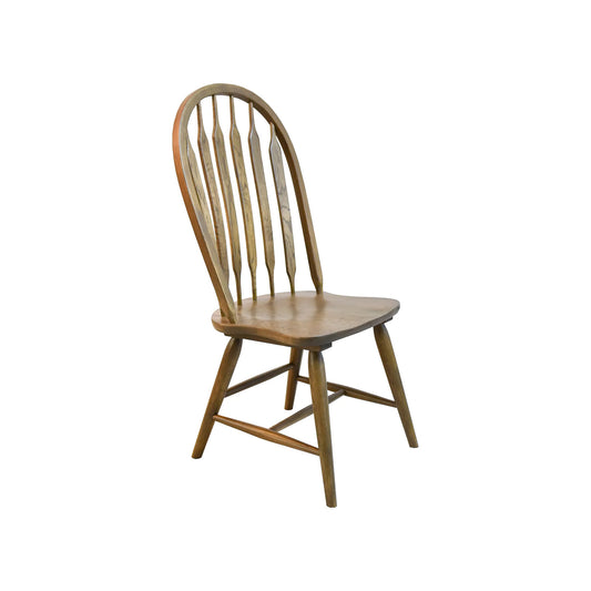 Colonial Oak - Arrow Back Chair - Weathered Chestnut