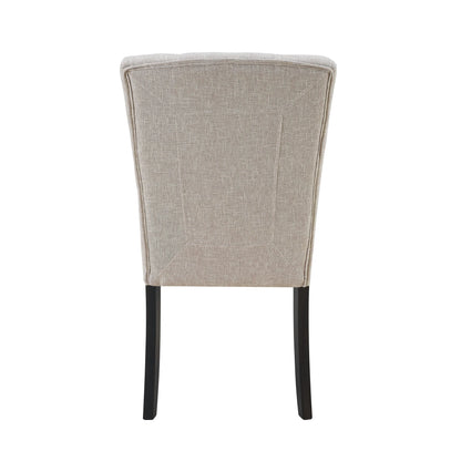 Lexi - Tufted Upholstered Chair (Set of 2) - Espresso