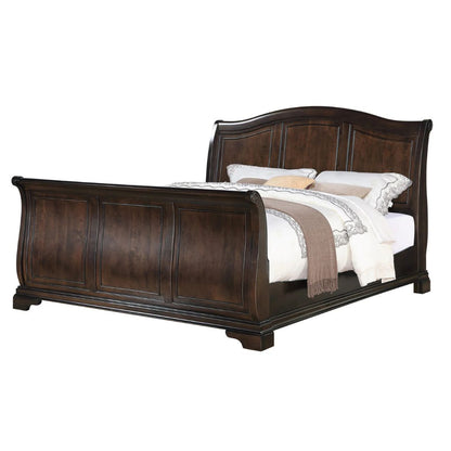 Cameron - King Sleigh Bed - Cherry