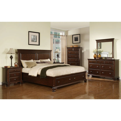 Canton - Dresser & Mirror Set - Cherry
