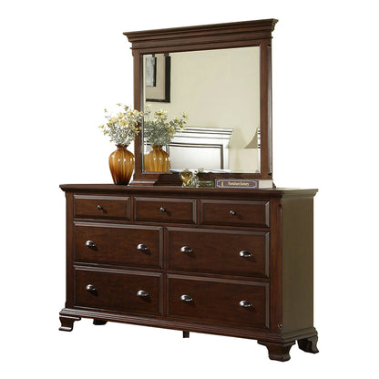 Canton - Dresser & Mirror Set - Cherry