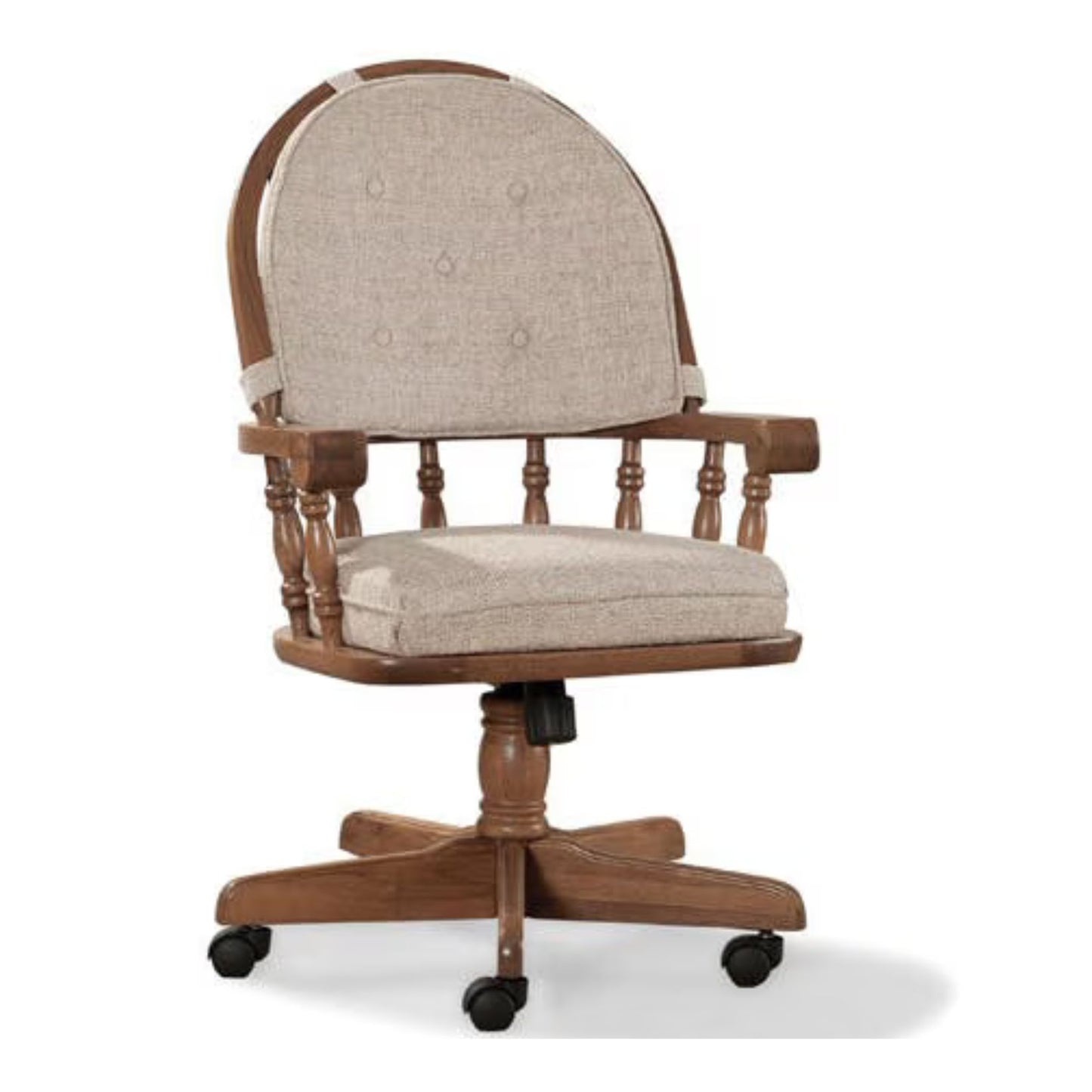 Classic Oak - Curved Top Game Chair - Chestnut