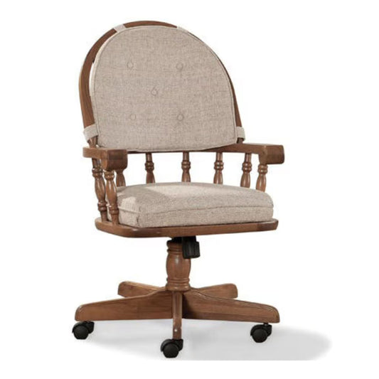 Classic Oak - Curved Top Game Chair - Chestnut