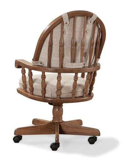 Classic Oak - Curved Top Game Chair - Chestnut