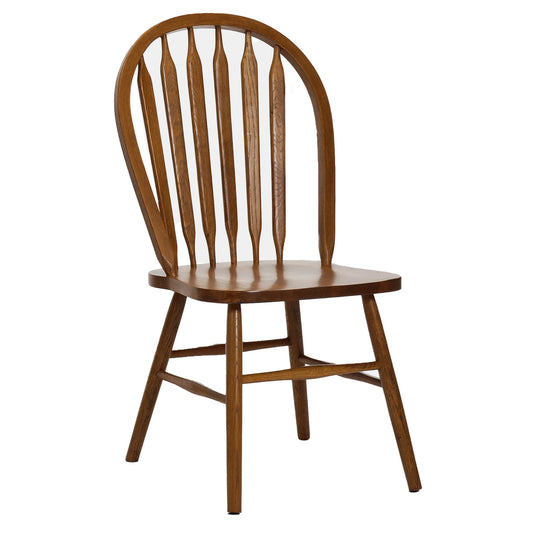 Classic Oak - Plain Arrow Chair - Burnished Rustic