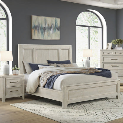 Carlson - King Bed - Washed Linen