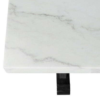 Tuscany - 70" Marble Counter Height Dining Table - White