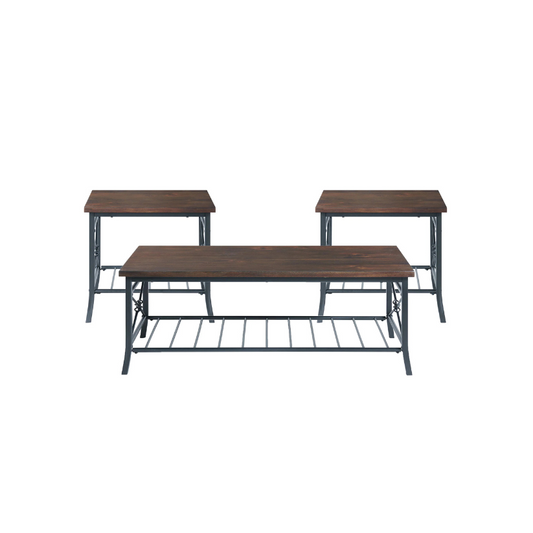 Mica - Three Pack Occasional Set - Brown