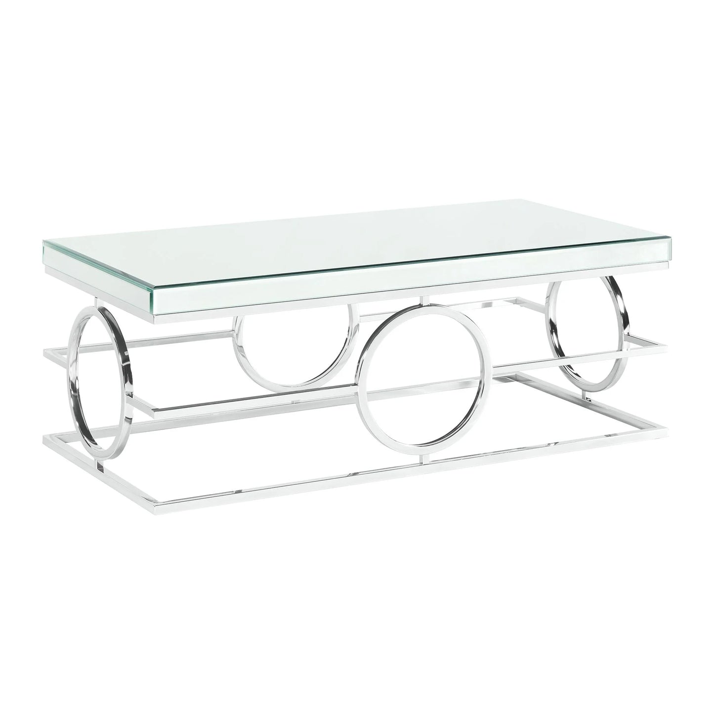 Pearl - 2 Piece Occasional Table Set - Chrome