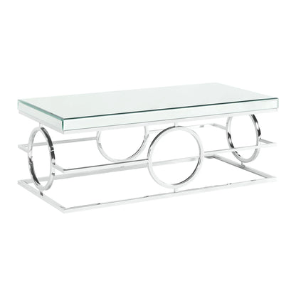 Pearl - 3 Piece Occasional Table Set - Chrome
