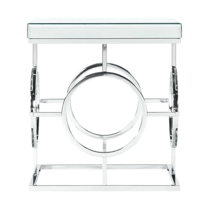 Pearl - End Table - Chrome