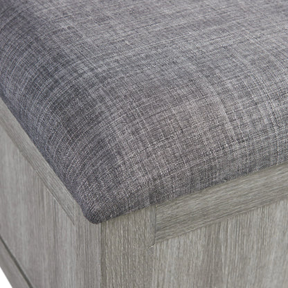 Uster - 2 Piece Occasional Set, Coffee Table & End Table - Light Gray