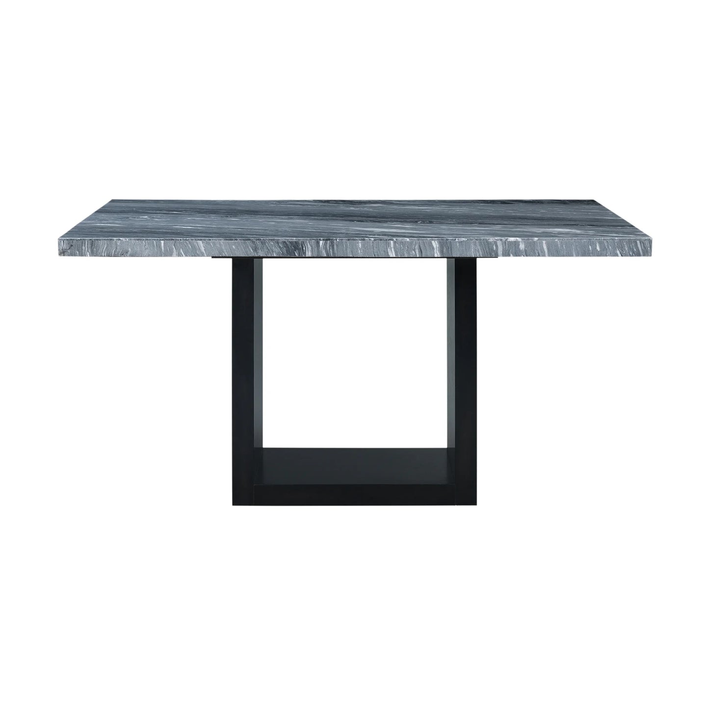 Valentino - Complete Counter Marble Table - Gray
