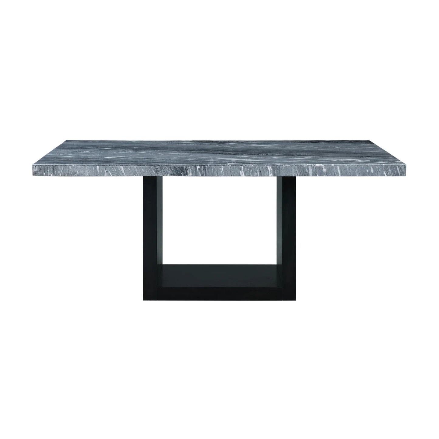 Valentino - Complete Table Gray Marble