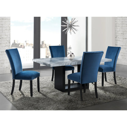 Valentino - Complete Table Gray Marble