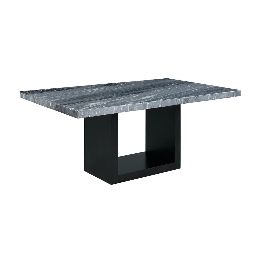 Valentino - Complete Table Gray Marble