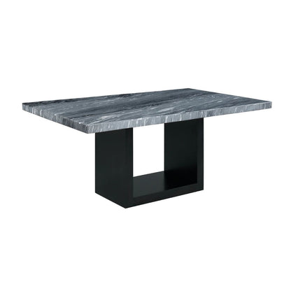Valentino - Complete Table Gray Marble