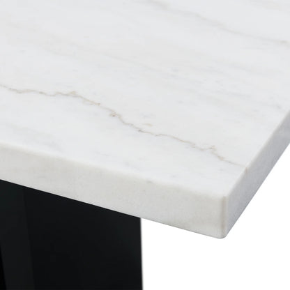 Valentino - White Counter Height Dining Table