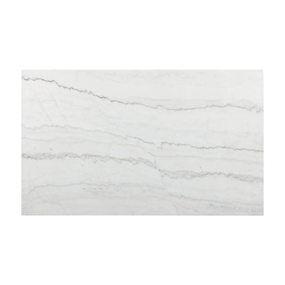 Valentino - White Marble Standard Height Dining Table