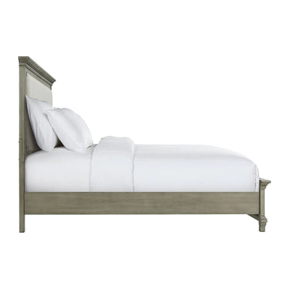 Crawford - King Bed - Gray