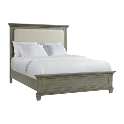 Crawford - Queen Bed - Gray