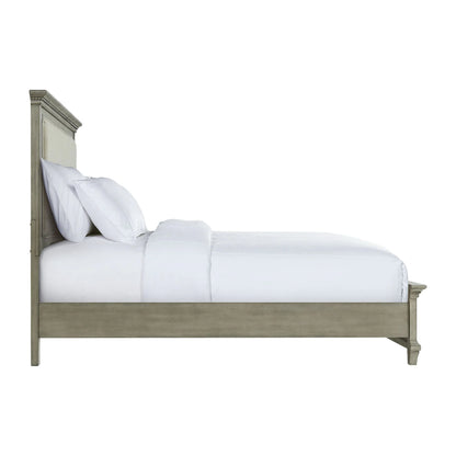 Crawford - Queen Bed - Gray