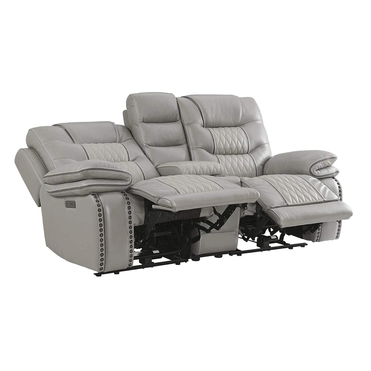 Cody - Dual-Power Loveseat - Santorini Solana