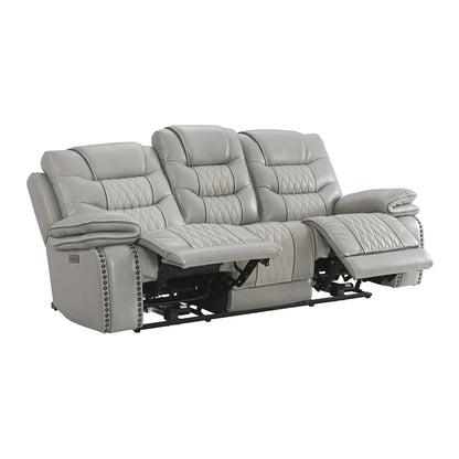 Cody - Dual-Power Sofa - Santorini Solana