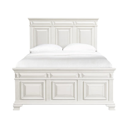 Calloway - Queen Panel Bed - White
