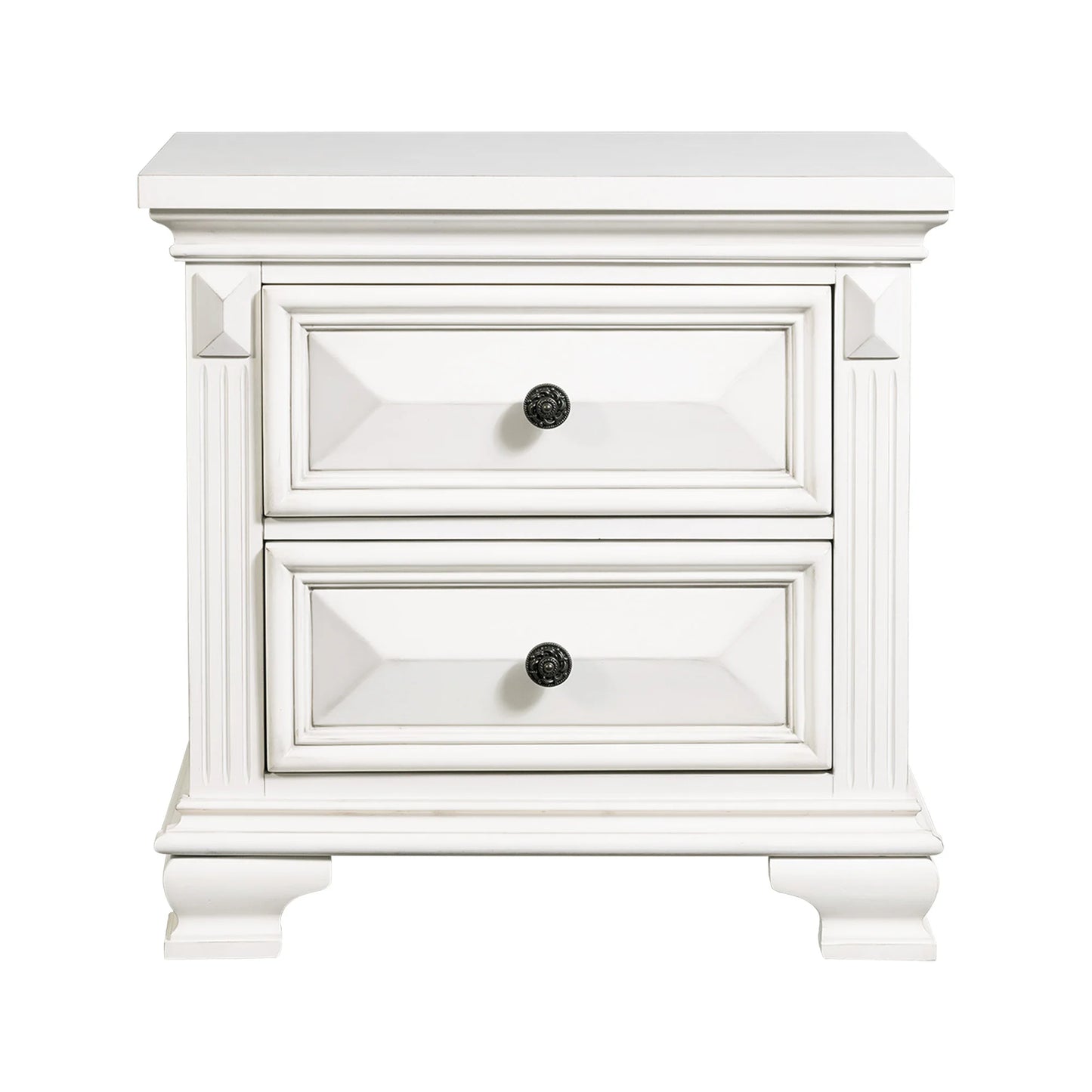 Calloway - 2-Drawer Nightstand - White