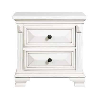 Calloway - 2-Drawer Nightstand - White