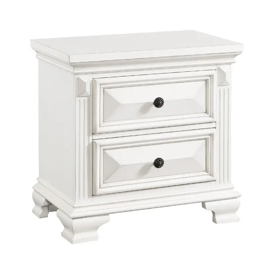 Calloway - 2-Drawer Nightstand - White