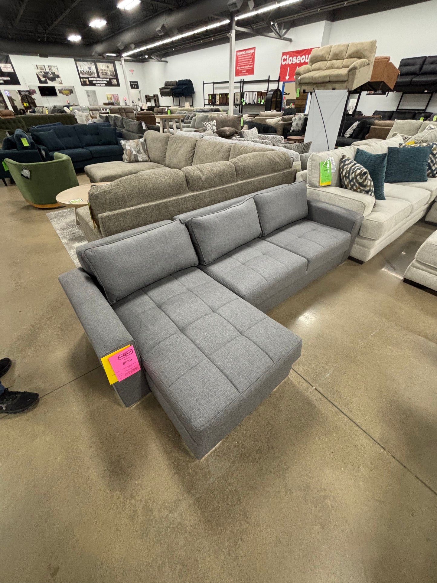 "Cooper" Sleeper Sectional