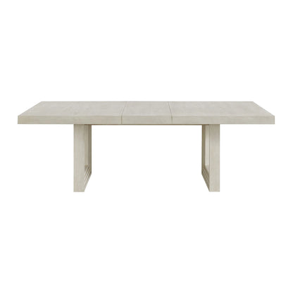 Avalanche - Rectangular Dining Table With 18" Leaf - Antique White