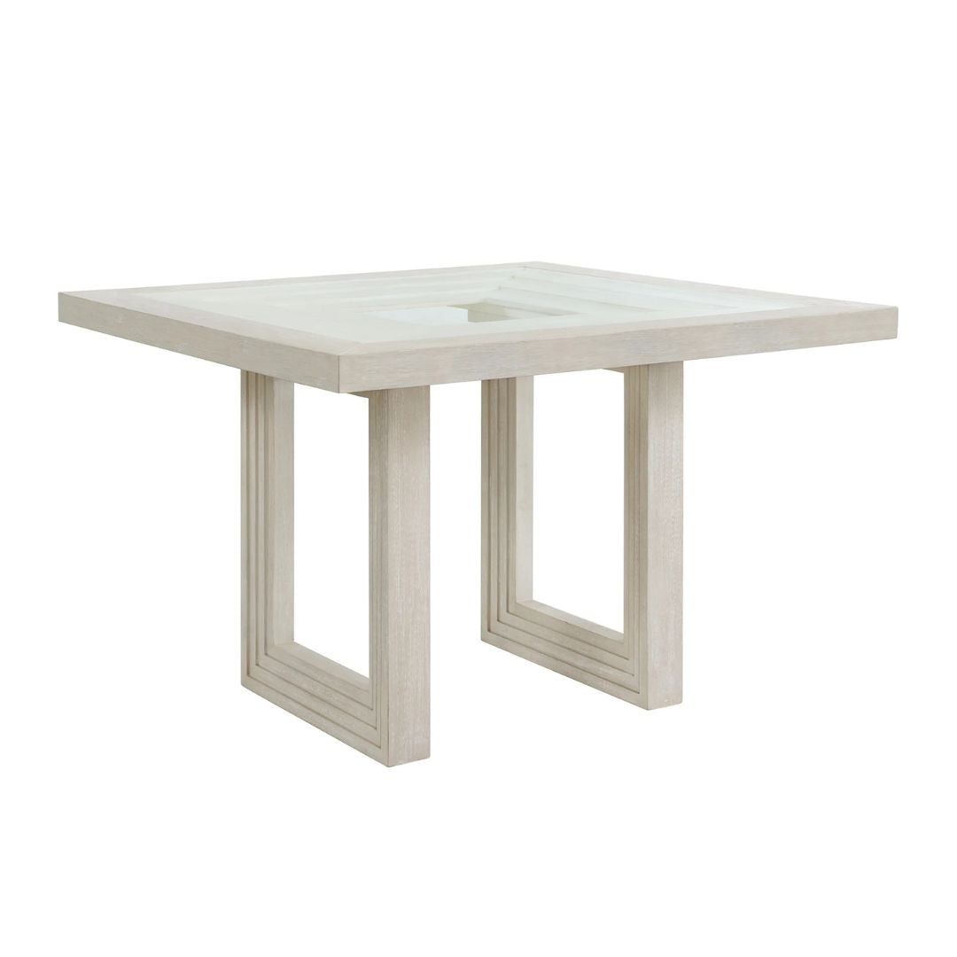 Avalanche - Square Counter Table - Antique White