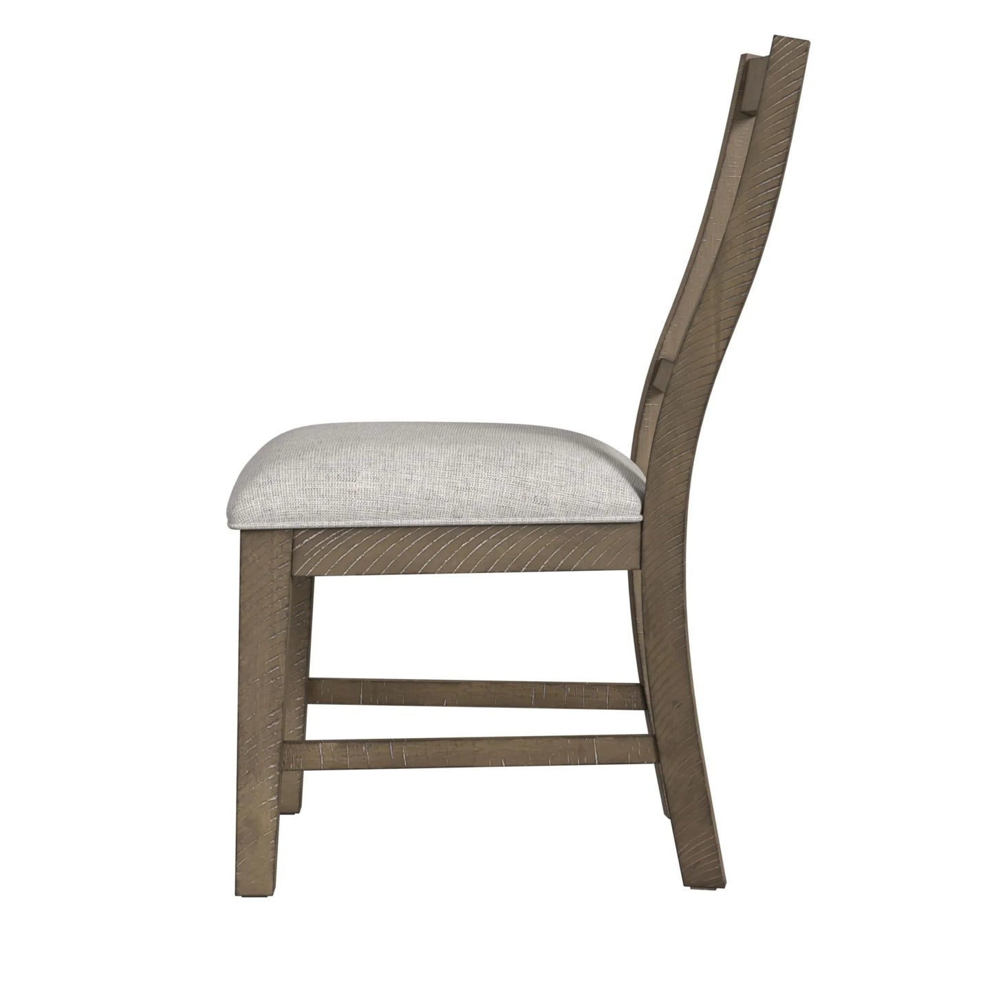 Yellowstone - Dining Side Chair - Medium Brown / Gray