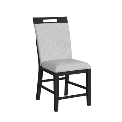Transcend - Counter Side Chair (Set of 2) - Charcoal