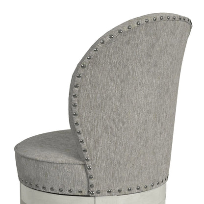 Westford - Swivel Counter Stool Linen - Gray