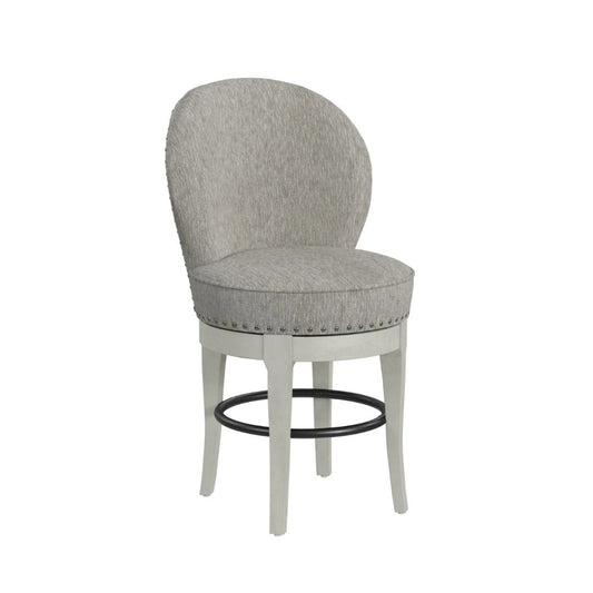 Westford - Swivel Counter Stool Linen - Gray
