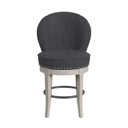 Westford - Swivel Counter Stool - Charcoal Gray