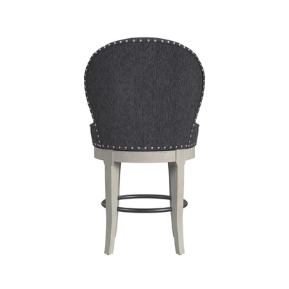Westford - Swivel Counter Stool - Charcoal Gray