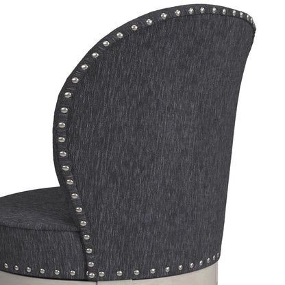 Westford - Swivel Counter Stool - Charcoal Gray