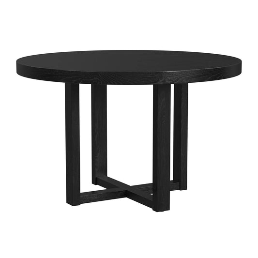 Bahama Breeze - 47.5" Round Dining Table - Black