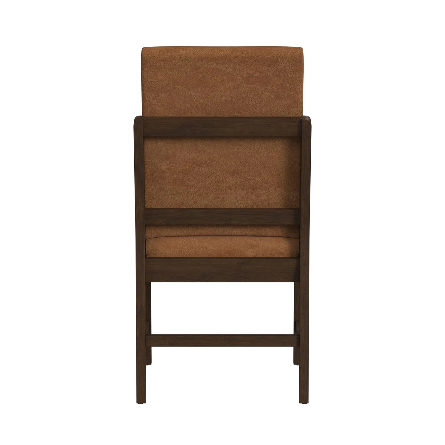 Brisbane - Dining Side Chair With Bozeman Brown PU (Set of 2) - Brown