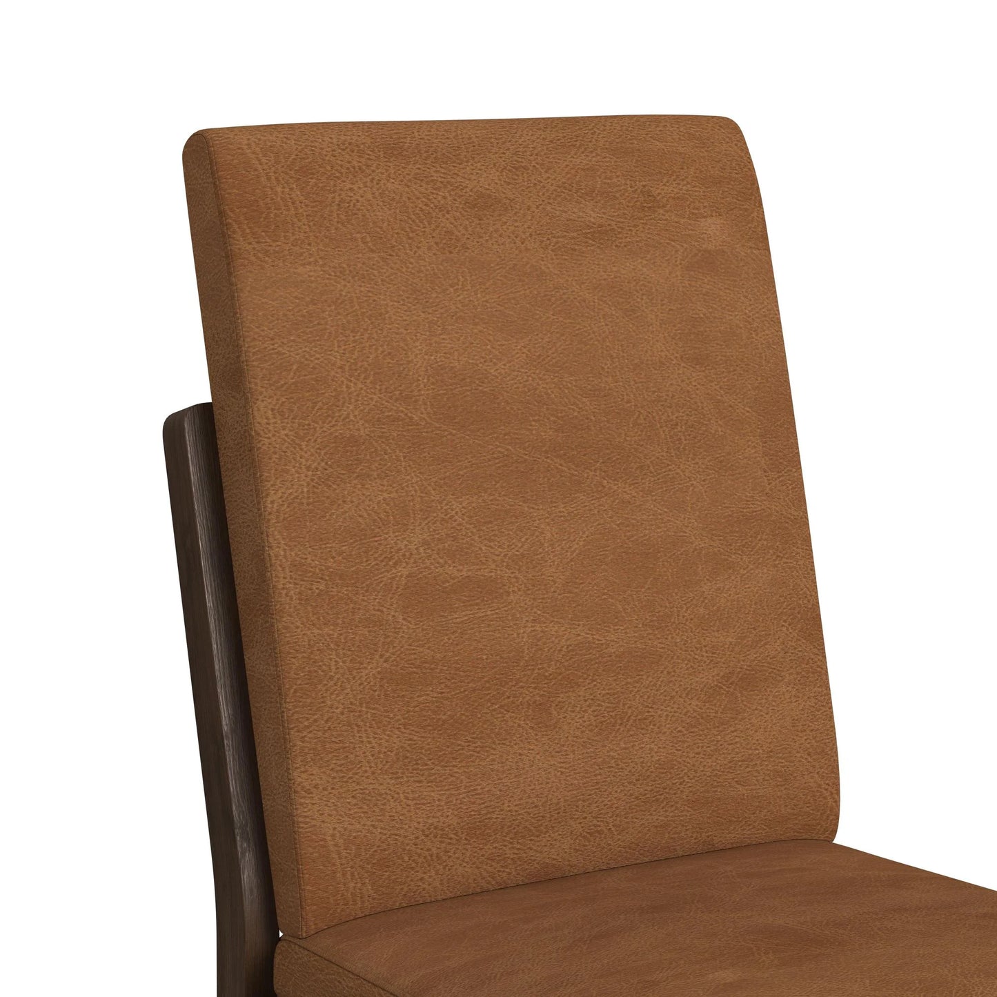 Brisbane - Dining Side Chair With Bozeman Brown PU (Set of 2) - Brown