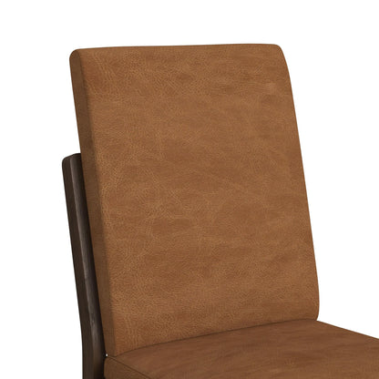 Brisbane - Dining Side Chair With Bozeman Brown PU (Set of 2) - Brown