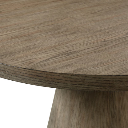 Portland - Round Dining Table - Gray