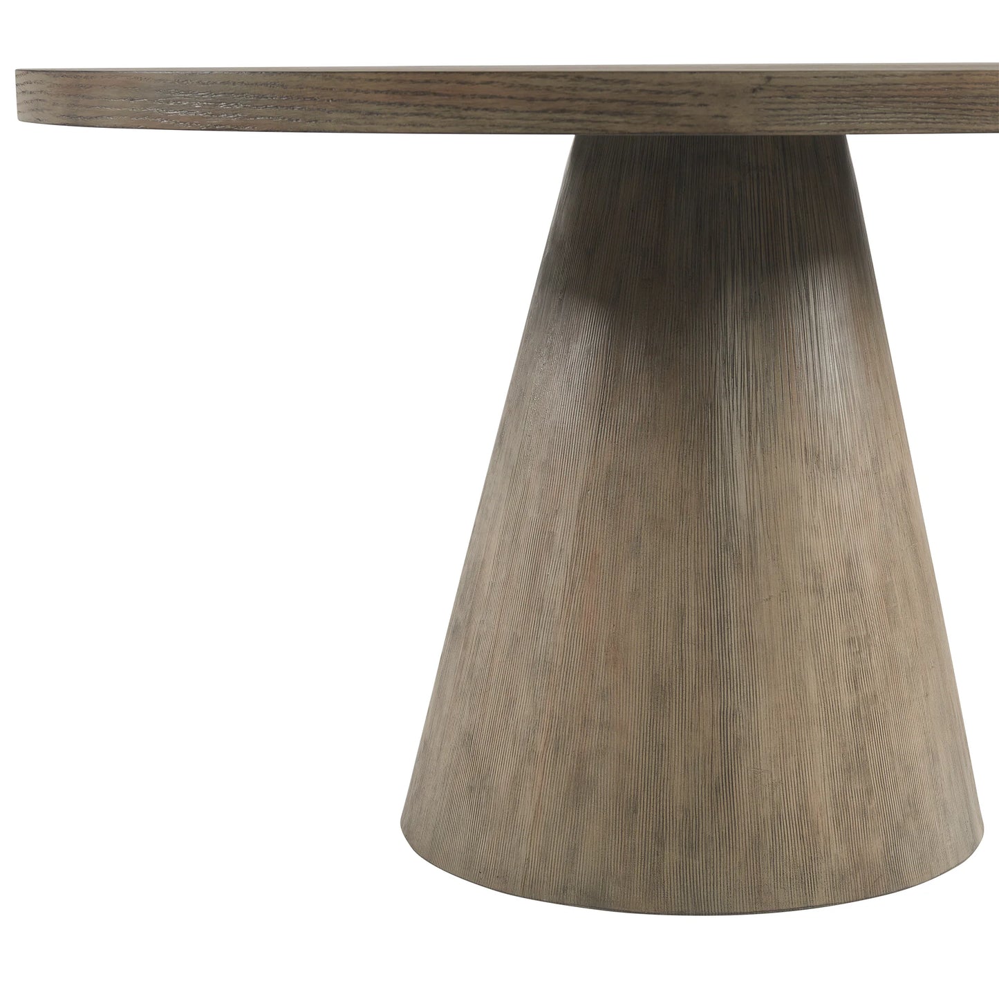 Portland - Round Dining Table - Gray
