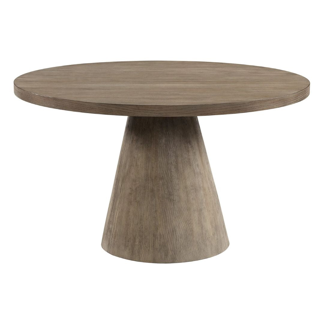 Portland - Round Dining Table - Gray