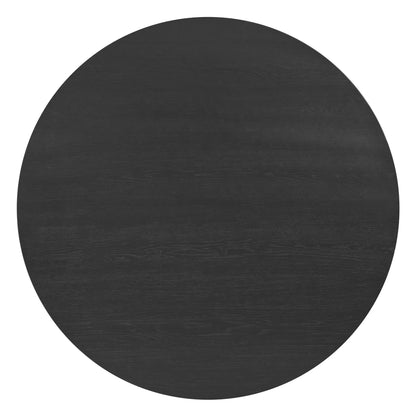 Portland - Round Dining Table - Black